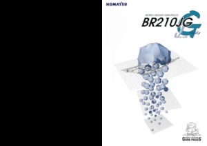 Установки для переробки щебеню Komatsu BR210JG-1