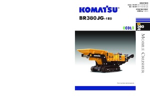Установки для переробки щебеню Komatsu BR380JG