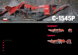 Установки для переробки щебеню Terex-Finlay C 1545 P