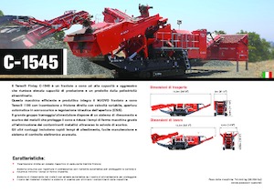 Установки для переробки щебеню Terex-Finlay C 1545