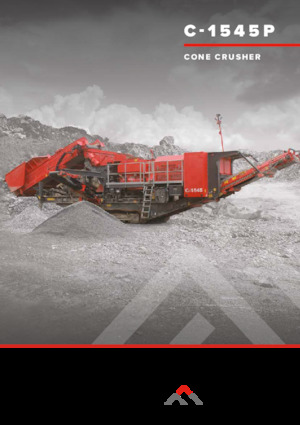 Установки для переробки щебеню Finlay C-1545P