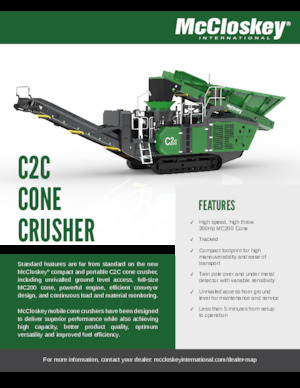 Установки для переробки щебеню McCloskey C2C