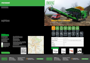 Установки для переробки щебеню RESTA CH1