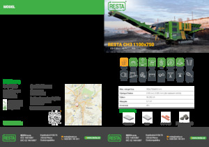 Установки для переробки щебеню RESTA CH3