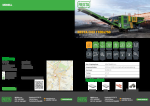 Установки для переробки щебеню RESTA CH3