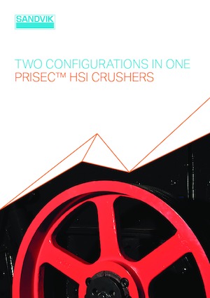 Установки для переробки щебеню Sandvik CI711 HSI