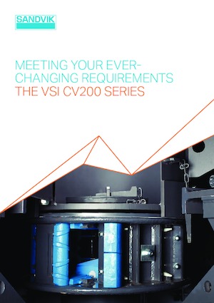 Установки для переробки щебеню Sandvik CV217 VSI
