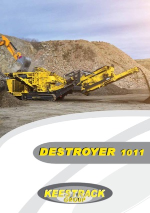 Установки для переробки щебеню Keestrack Destroyer 1011