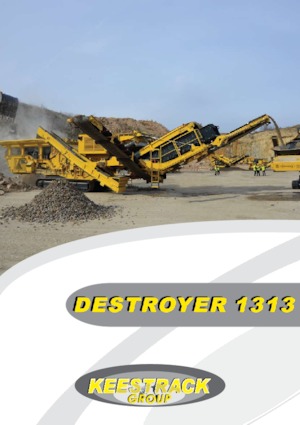 Установки для переробки щебеню Keestrack Destroyer 1313 C