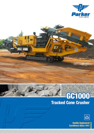 Установки для переробки щебеню Parker GC1000