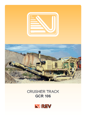 Установки для переробки щебеню REV GCR 106