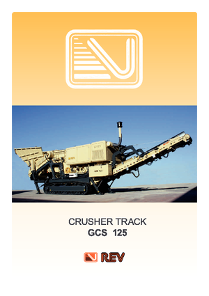 Установки для переробки щебеню REV GCS 125