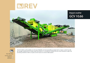 Установки для переробки щебеню REV GCV 10.66