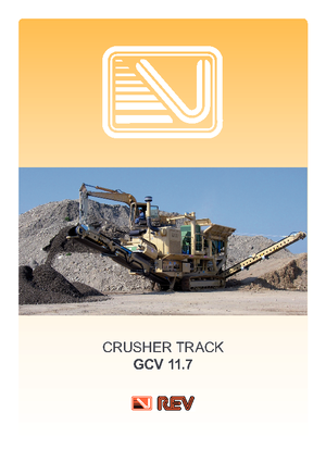 Установки для переробки щебеню REV GCV 11.7