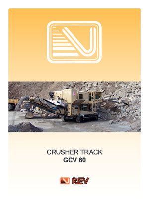 Установки для переробки щебеню REV GCV 60