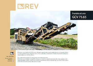 Установки для переробки щебеню REV GCV 75.65