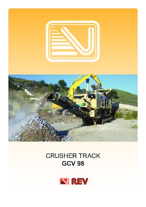 Установки для переробки щебеню REV GCV 98 
