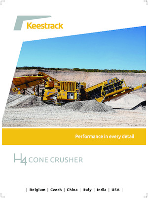 Установки для переробки щебеню Keestrack H4e