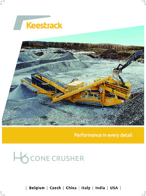 Установки для переробки щебеню Keestrack H6e