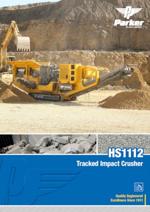 Установки для переробки щебеню Parker HS1112