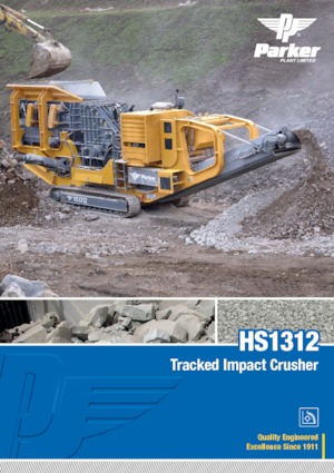 Установки для переробки щебеню Parker HS1312