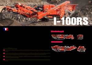 Установки для переробки щебеню Terex-Finlay I 100 RS