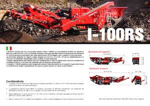 Установки для переробки щебеню Terex-Finlay I 100 RS