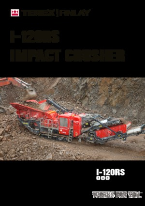 Установки для переробки щебеню Terex-Finlay I 120 RS