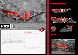 Установки для переробки щебеню Terex-Finlay I 120