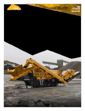 Установки для переробки щебеню IROCK  ITC-200CC
