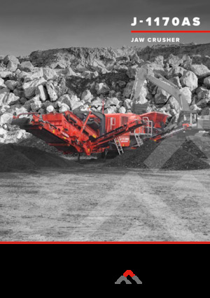 Установки для переробки щебеню Finlay J-1170AS+