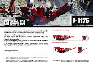 Установки для переробки щебеню Terex-Finlay J 1175 Hybrid