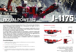 Установки для переробки щебеню Terex-Finlay J 1175 Hybrid