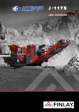 Установки для переробки щебеню Finlay J-1175 Hybrid