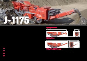 Установки для переробки щебеню Terex-Finlay J 1175