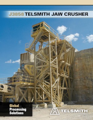 Установки для переробки щебеню Telsmith J3858