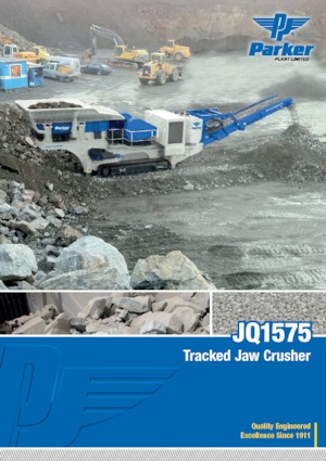 Установки для переробки щебеню Parker JQ1575