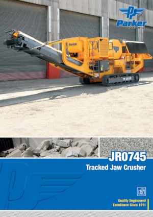 Установки для переробки щебеню Parker JR0745