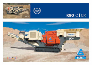 Установки для переробки щебеню Gasparin K 90C