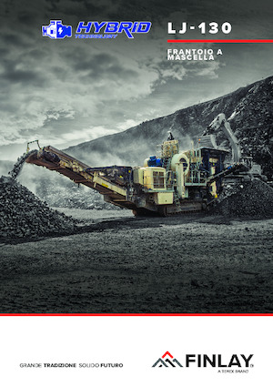 Установки для переробки щебеню Finlay LJ-130 Hybrid 