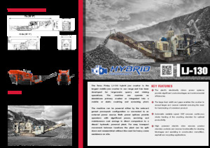 Установки для переробки щебеню Terex-Finlay LJ-130 Hybrid