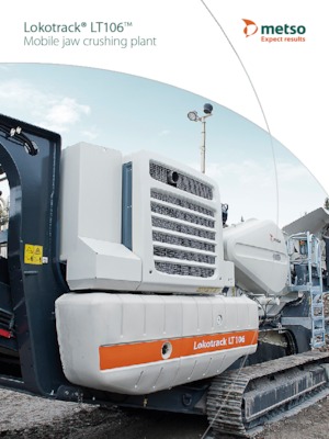 Установки для переробки щебеню Metso Lokotrack LT 106