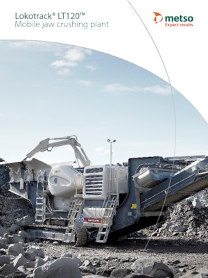 Установки для переробки щебеню Metso Lokotrack LT 120