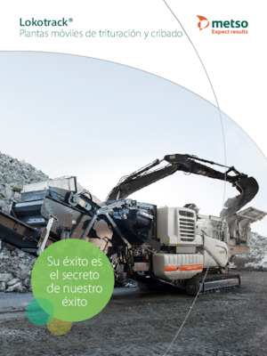 Установки для переробки щебеню Metso Lokotrack LT1213E