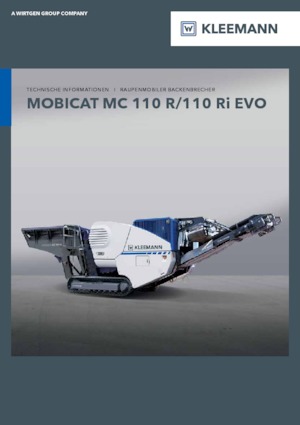 Установки для переробки щебеню Kleemann MC 110 R