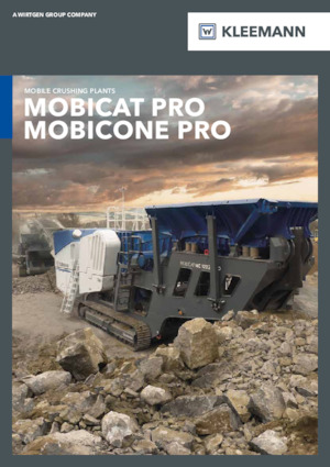 Установки для переробки щебеню Kleemann MCO 110(i) PRO