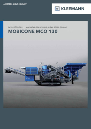 Установки для переробки щебеню Kleemann MCO 130 PRO