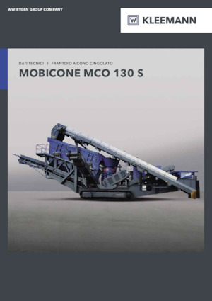 Установки для переробки щебеню Kleemann MCO 130 S PRO