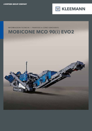 Установки для переробки щебеню Kleemann MCO 90i EVO2