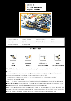 Установки для переробки щебеню FABO MDMK-01
